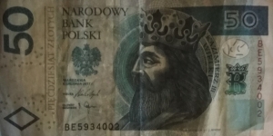 Poland 50 Złotych
BE 5934002 Banknote