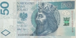 Poland 50 Złotych
BE 0495549 Banknote