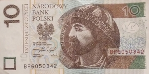 Poland 10 Złotych
BP 6050342 Banknote