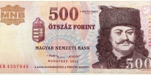 500 Forint Banknote