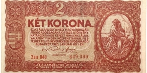 2 Korona Banknote