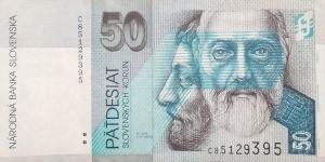 Slovakia 50 Korun 
C85129395
 Banknote