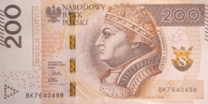 Poland 200 Złotych
BK 7640498 Banknote
