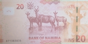 Banknote from Namibia