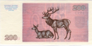 P-45 200 Talonu Banknote