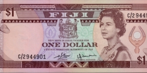 P-76a One Dollar Banknote