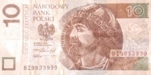 Poland 10 Złotych
BI 9833939 Banknote