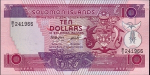 P-15 $10 (Large format SN same size) Banknote