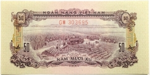 50 Xu(Transitional issue used until the South's economic system was merged with that of the Democratic Republic of Vietnam in 1978 / issued in 1975)
 Banknote