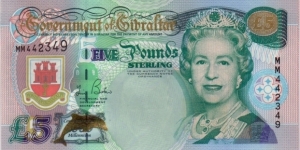 P29 5 Pounds Banknote
