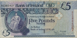 Northern Ireland £5 Banknote