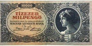 10.000 MilPengo Banknote