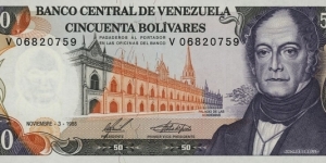 50 Bolivares Banknote