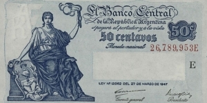 50 Centavos Banknote