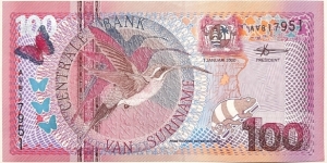 100 Guldens Banknote