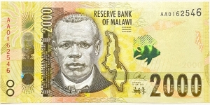2000 Kwacha Banknote