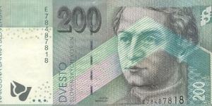 200 Korun - Anton Bernolák Banknote
