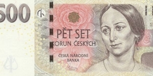 500 Korun - Božena Němcová Banknote
