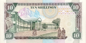 Banknote from Kenya