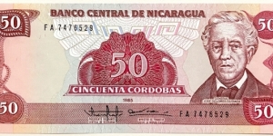 50 Cordobas Banknote