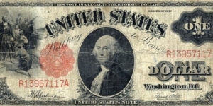 $1 1917 Banknote