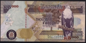 5,000 Kwacha Banknote