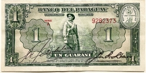 1 Guarani Banknote