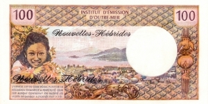 Banknote from Vanuatu