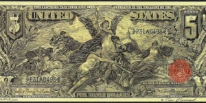 Tim Prusmack Sample/250 $5 Educational Silver Certificate Banknote
