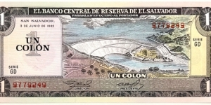 1 Colon Banknote