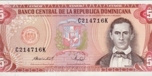 P-118c 5 Pesos Banknote