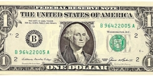 1 Dollar (New York/ 1985) Banknote
