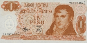 Argentina 1 Peso Banknote