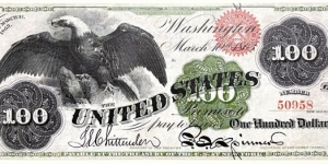 100 Dollars (Modern Reprint) Banknote