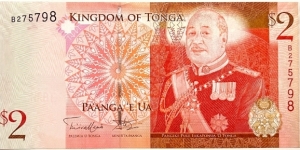 2 Pa'anga Banknote