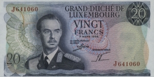 20 Francs J641060 Banknote