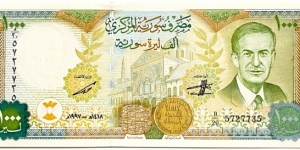1000 Pounds Banknote