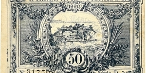 Banknote from Monaco