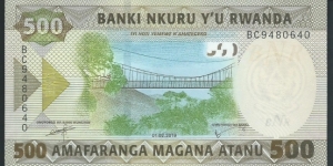 500 Francs / pk 42  Banknote