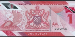 1 Dollar / pk New 2020 / Polymer / (2021) Banknote