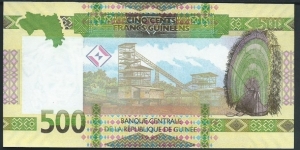 Banknote from Guinea
