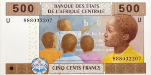 500 Francs (Central African States) Banknote