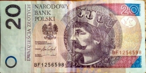 Poland 20 Złotych.
BF1256598 Banknote