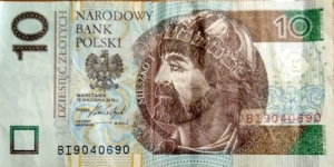Poland 10 Złotych.
BI9040690 Banknote