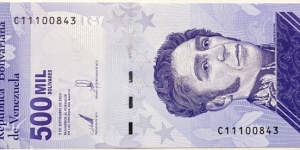 500.000 Bolivares Banknote