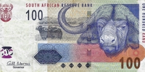 SOUTH AFRICA 100 Rand 2005 Banknote