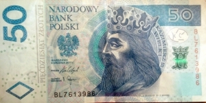 Poland 50 Złotych.
BL7613986 Banknote
