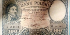 Poland 100 Złotych Banknote