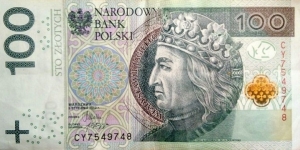 100 Złotych. CY7549748 Banknote