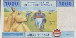 Banknote from West African States